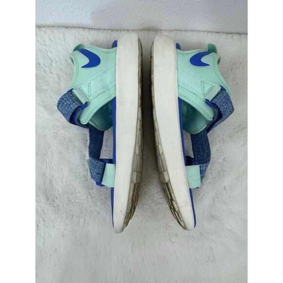Nike Aqua Rift Sandals Mint Blue Size 9 - Picture 4 of 7